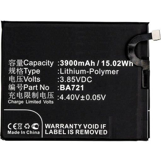 EAN 5706998688644 - CoreParts MOBX-BAT-MX721SL recambio del teléfono móvil Batería Negro imagen 1