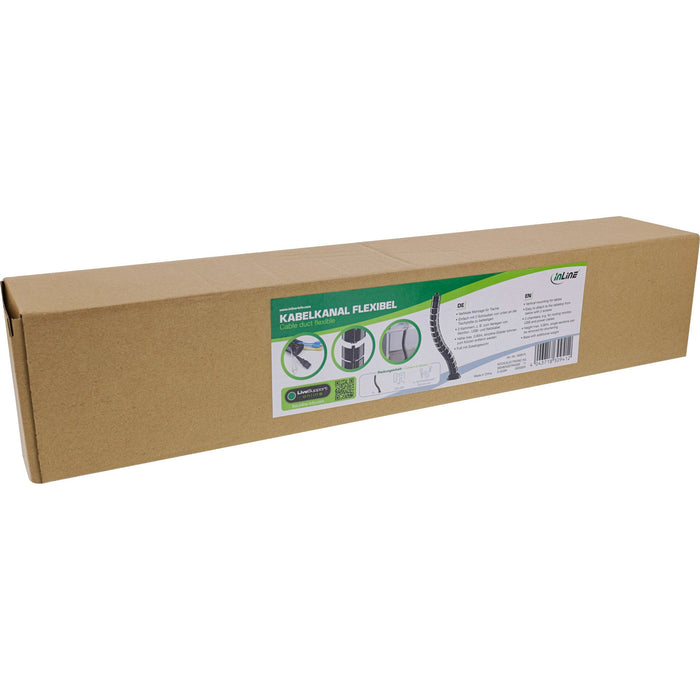 EAN 4043718309412 - InLine 59997A organizador de cables Escritorio Panel guíacables Negro 1 pieza(s) imagen 6