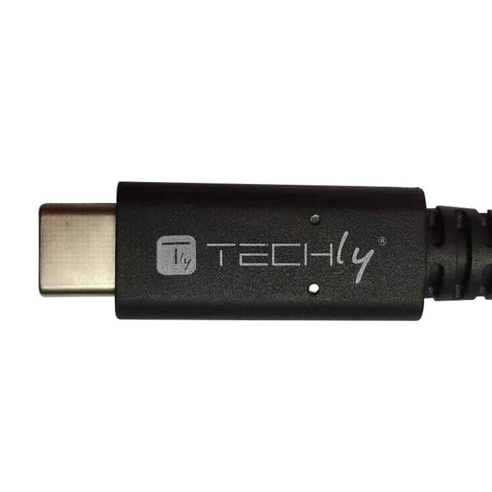 EAN 8059018362602 - Techly ICOC MUSB40-CMCM08 cable USB USB4 Gen 3x2 0,8 m USB C 40 Gbit/s 100 W Negro imagen 12