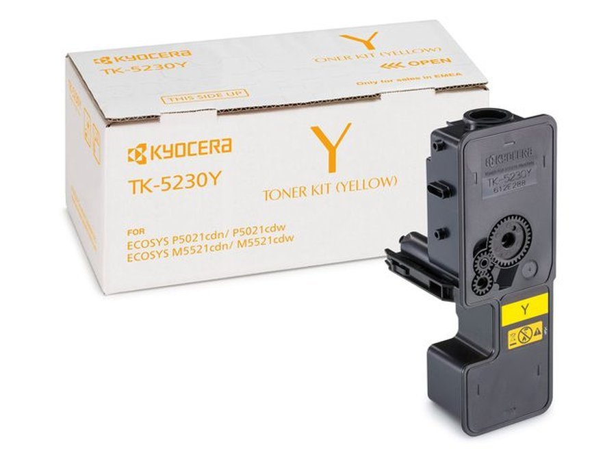 EAN 5715063195437 - KYOCERA TK-5230 cartucho de tóner 1 pieza(s) Original Amarillo imagen 1