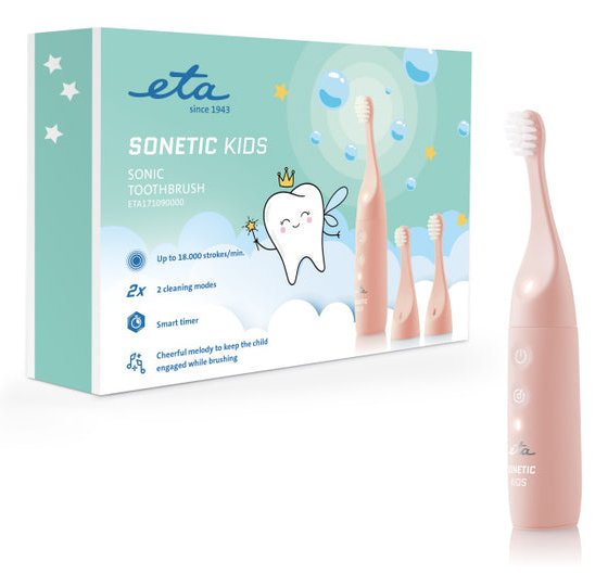 EAN 8590393406302 - Eta Sonetic Kids Niño Cepillo dental sónico Rosa imagen 7