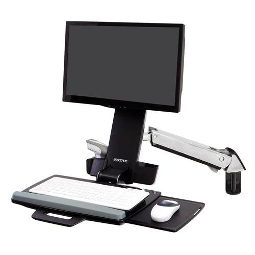 EAN 0698833016369 - Ergotron Styleview Sit-Stand Combo Arm 61 cm (24") Pared Aluminio imagen 1
