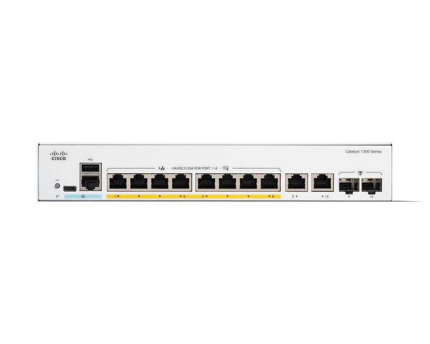 EAN 0889728522021 - Cisco Catalyst 1300 Gestionado L2 Gigabit Ethernet (10/100/1000) Energía sobre Ethernet (PoE) Gris imagen 2