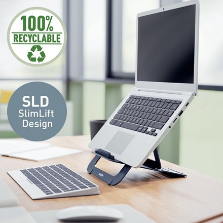 EAN 4002432138333 - Leitz 63460089 soporte para ordenador portátil Soporte con doble brazo articulado para ordenador portátil imagen 7