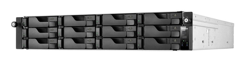 EAN 4710474831708 - Asustor LOCKERSTOR 12R Pro Gen2 NAS Escritorio AMD Ryzen™ 7 7745 16 GB DDR5 0 TB Negro, Acero imagen 4
