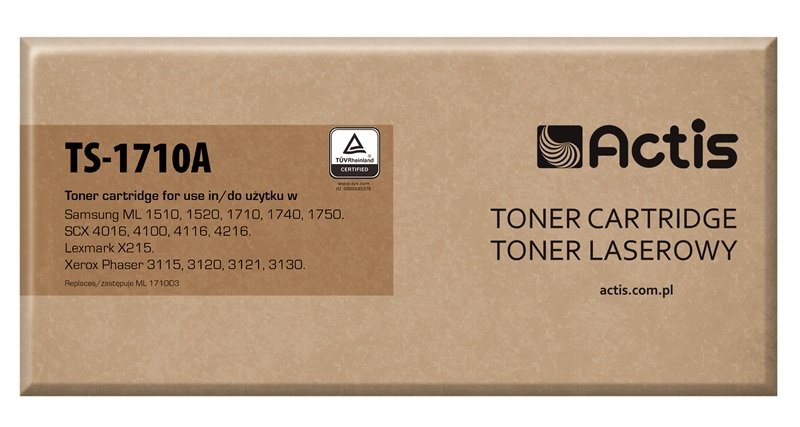 EAN 5901443017974 - Actis TS-1710A cartucho de tóner 1 pieza(s) Compatible Negro imagen 1