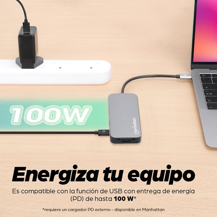 EAN 0766623130615 - Manhattan 130615 base para portátil y replicador de puertos Alámbrico USB 3.2 Gen 1 (3.1 Gen 1) Type-C Al imagen 16