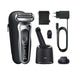 EAN 4210201433637 - Braun Series 7 71-S7200cc Máquina de afeitar de láminas Recortadora Negro, Plata imagen 1