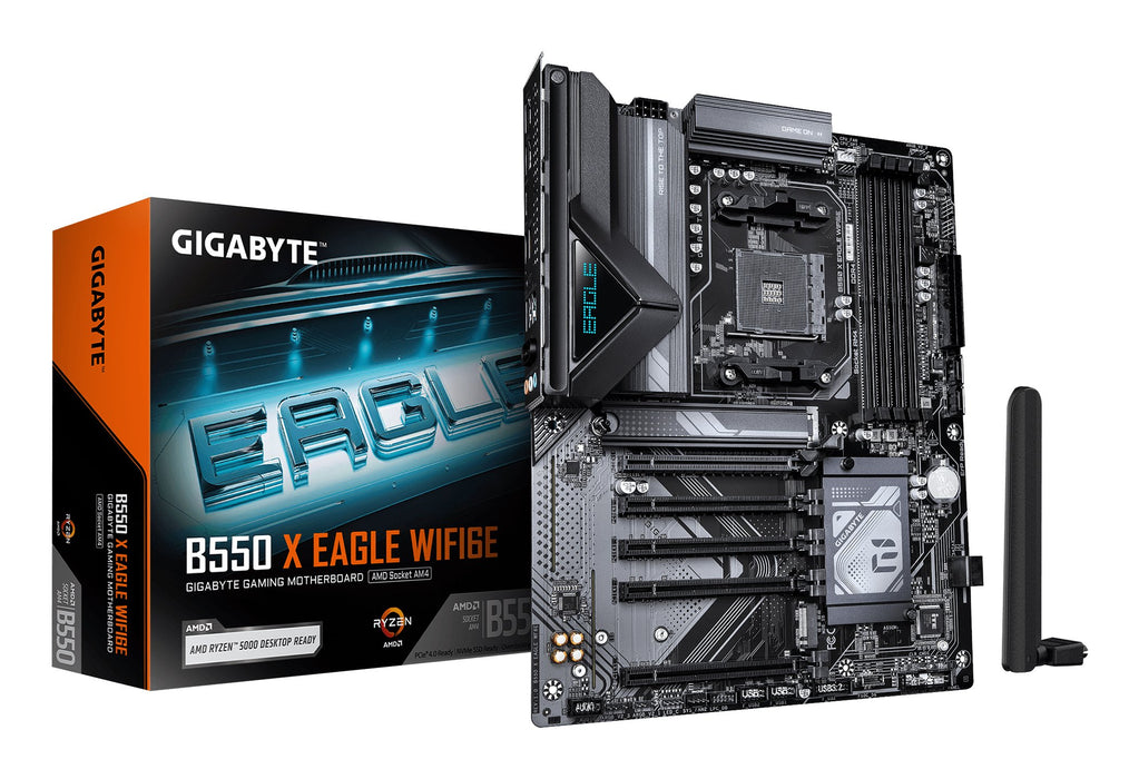 EAN 4719331883331 - GIGABYTE B550 X EAGLE WIFI6E AMD B550 Zócalo AM4 ATX imagen 1