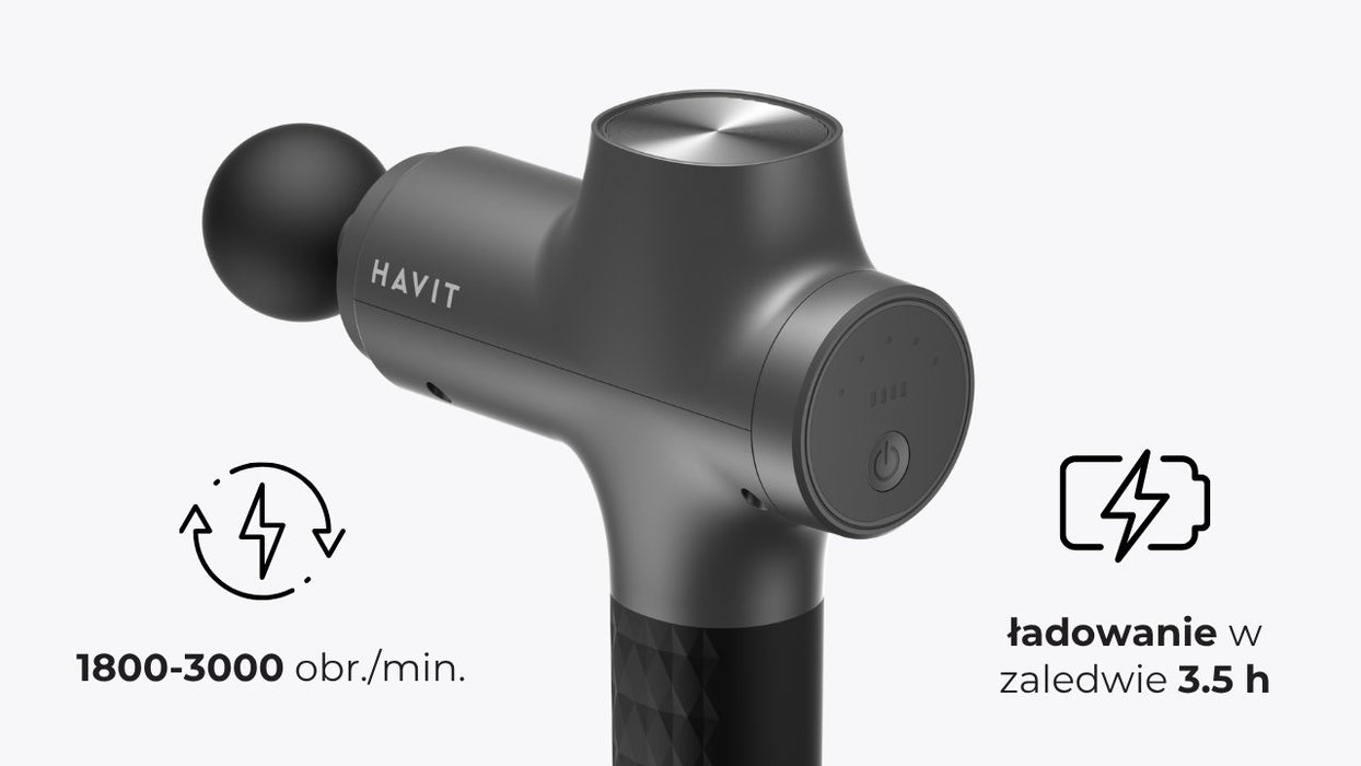 EAN 6939119043438 - Havit MG1503 masajeador Universal Negro imagen 11