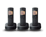 EAN 5025232765744 - Panasonic KX-TGC313SPB teléfono Teléfono DECT Identificador de llamadas Negro imagen 1