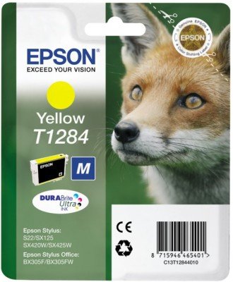 EAN 8715946465401 - Epson Fox T1284 DURABrite Ultra cartucho de tinta 1 pieza(s) Original Amarillo imagen 4