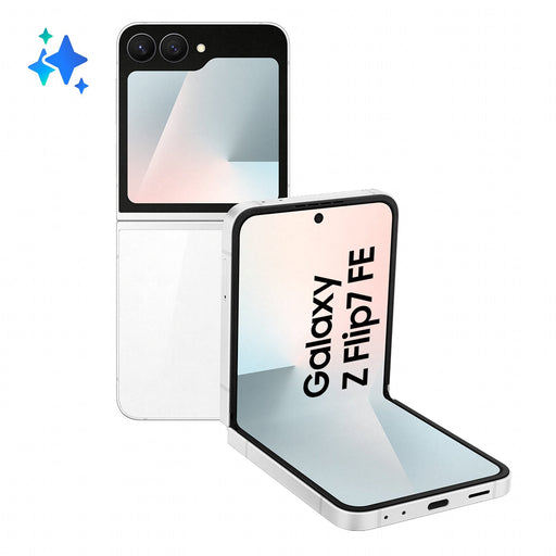EAN 8806097498605 - Samsung Galaxy Z Flip7 FE 17 cm (6.7") 5G 8 GB 256 GB 4000 mAh Blanco imagen 1