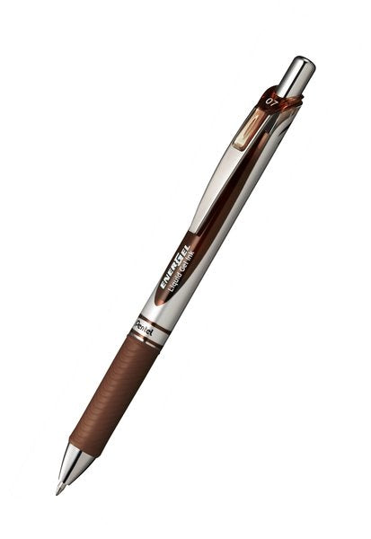EAN 884851025418 - Pentel EnerGel Xm Bolígrafo de gel de punta retráctil Marrón 1 pieza(s) imagen 1