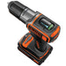 EAN 5035048447550 - Black & Decker ASD18KB-QW taladro Negro, Naranja imagen 2