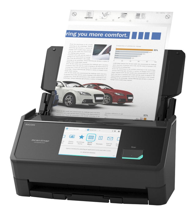 EAN 4939761315817 - Ricoh ScanSnap IX2500 Escáner con alimentador automático de documentos (ADF) 600 x 600 DPI A4 Negro imagen 4