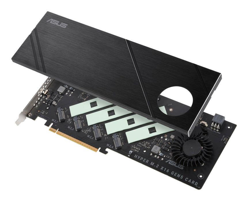 EAN 4711387353288 - ASUS Hyper M.2 x16 Gen5 Card tarjeta y adaptador de interfaz Interno imagen 5