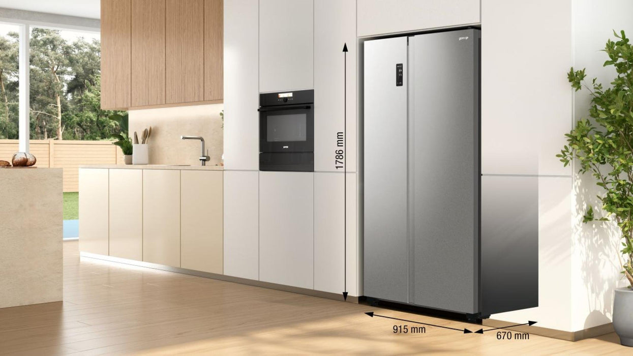 EAN 3838782684449 - Gorenje NRR9185EAXL nevera puerta lado a lado Independiente 550 L Gris imagen 11