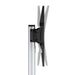 EAN 8436574709087 - AISENS FT86TRE-197 soporte para pantalla de señalización 2,18 m (86") Negro, Plata imagen 3