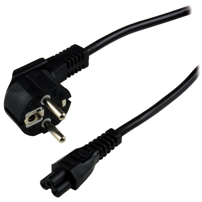 EAN 3700224714192 - MCL Power Cord Terre Black 2.0m Negro 2 m Enchufe tipo F C5 acoplador imagen 1