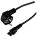EAN 3700224714192 - MCL Power Cord Terre Black 2.0m Negro 2 m Enchufe tipo F C5 acoplador imagen 1