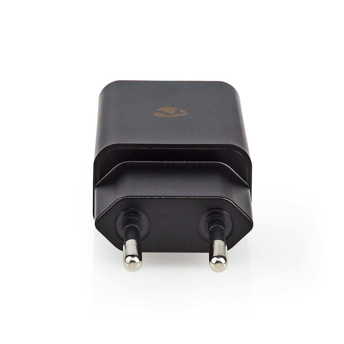EAN 5412810330041 - Nedis WCHAL242ABK cargador de dispositivo móvil Universal Negro Corriente alterna Carga rápida Interior imagen 4