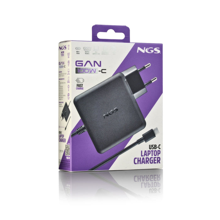 EAN 8435430627664 - NGS GAN 100W-C Universal Negro Corriente alterna Interior imagen 7