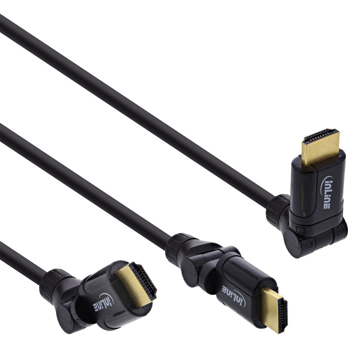 EAN 4043718184477 - InLine 17002W cable HDMI 2 m HDMI tipo A (Estándar) Negro imagen 2