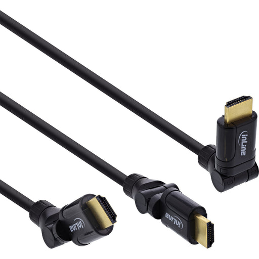 EAN 4043718251865 - InLine 17055W cable HDMI 0,5 m HDMI tipo A (Estándar) Negro imagen 2