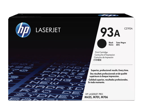 EAN 0887111548009 - HP 93A Black Original LaserJet Toner Cartridge cartucho de tóner 1 pieza(s) imagen 1