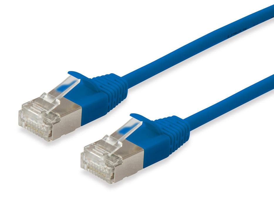 EAN 4015867241554 - Equip 606176 cable de red Azul 0,15 m Cat6a F/FTP (FFTP) imagen 1