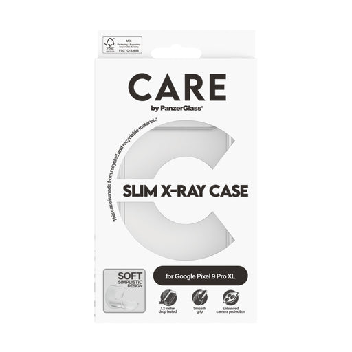 EAN 5715685012563 - PanzerGlass CARE™ by ® X-Ray Case Google Pixel 9 Pro XL funda para teléfono móvil Transparente imagen 1