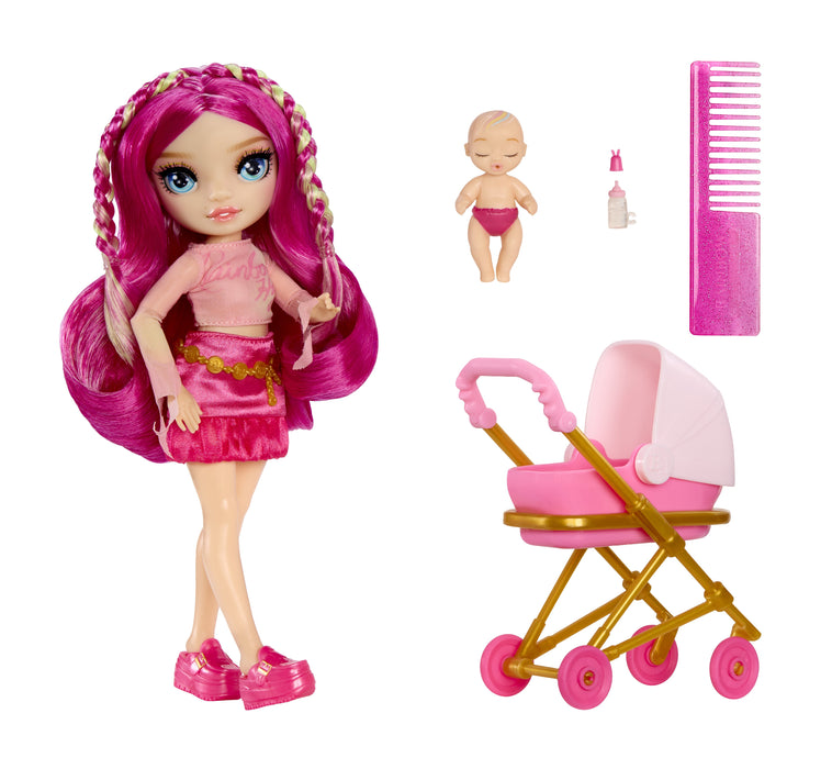 EAN 0035051248484 - Rainbow High Junior High Jr. High Bestie Babysitters – Stella Monroe (Fuschia) imagen 3