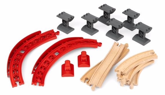 EAN 7312350339956 - BRIO Ascending Curves Track Pack parte y accesorio de modelo a escala Rastrear imagen 1
