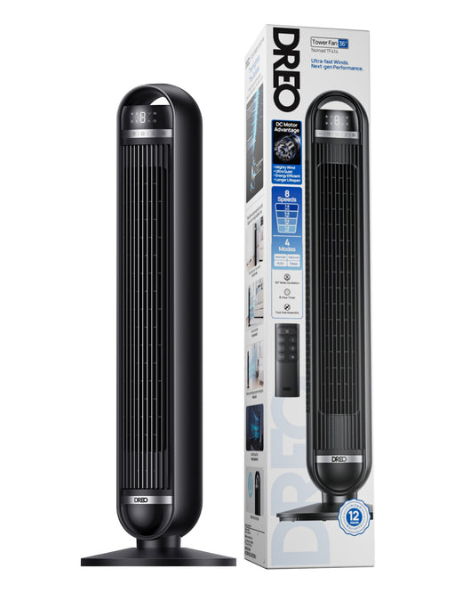 EAN 0810181282870 - Dreo DR-HTF014 ventilador Negro imagen 2