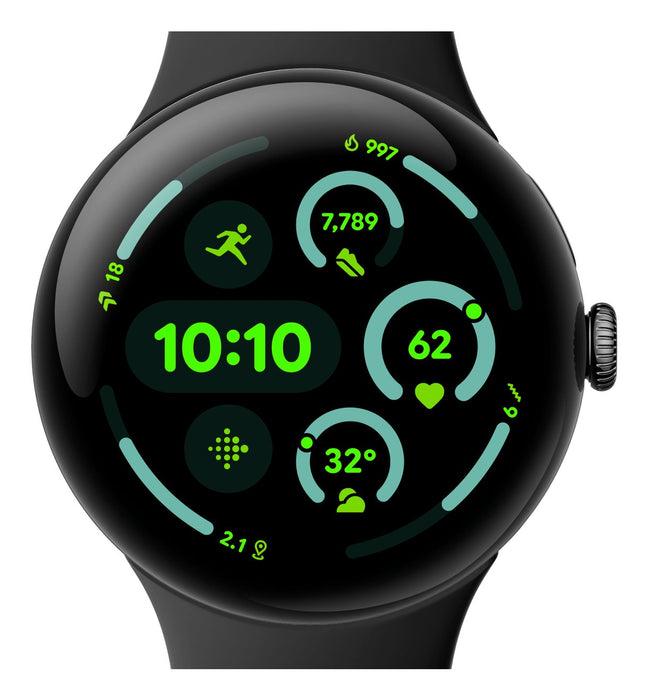 EAN 0840353907058 - Google Pixel Watch 3 AMOLED 45 mm Digital Pantalla táctil Negro Wifi GPS (satélite) imagen 1