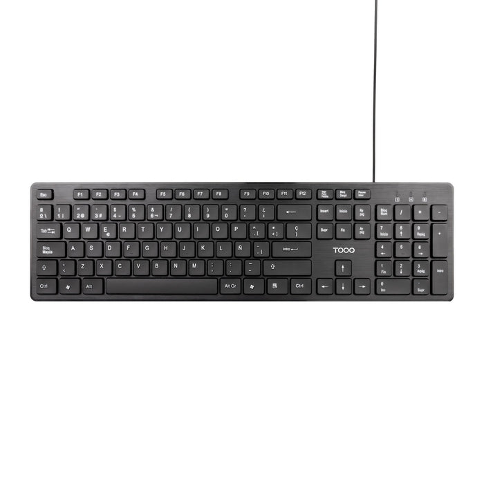 EAN 8433281017573 - TooQ TQK-2003-B teclado Universal imagen 2