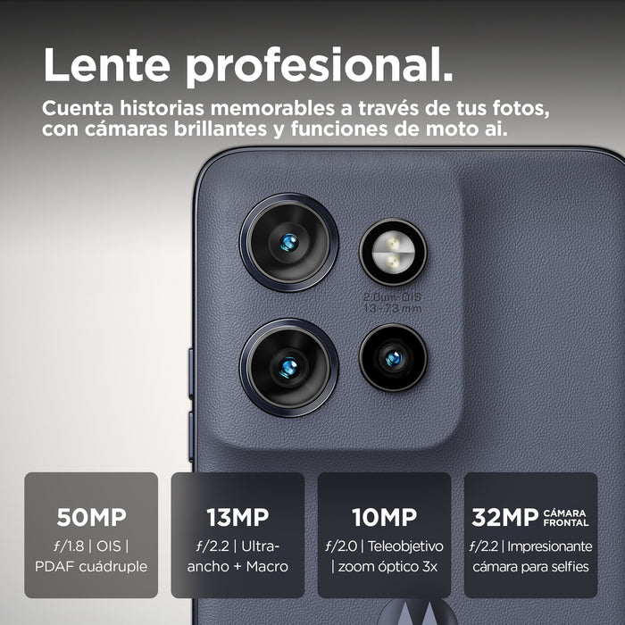 EAN 8033779076442 - Motorola edge 50 Neo 16,1 cm (6.36") SIM doble Android 14 5G USB Tipo C 12 GB 512 GB 4310 mAh Gris imagen 5