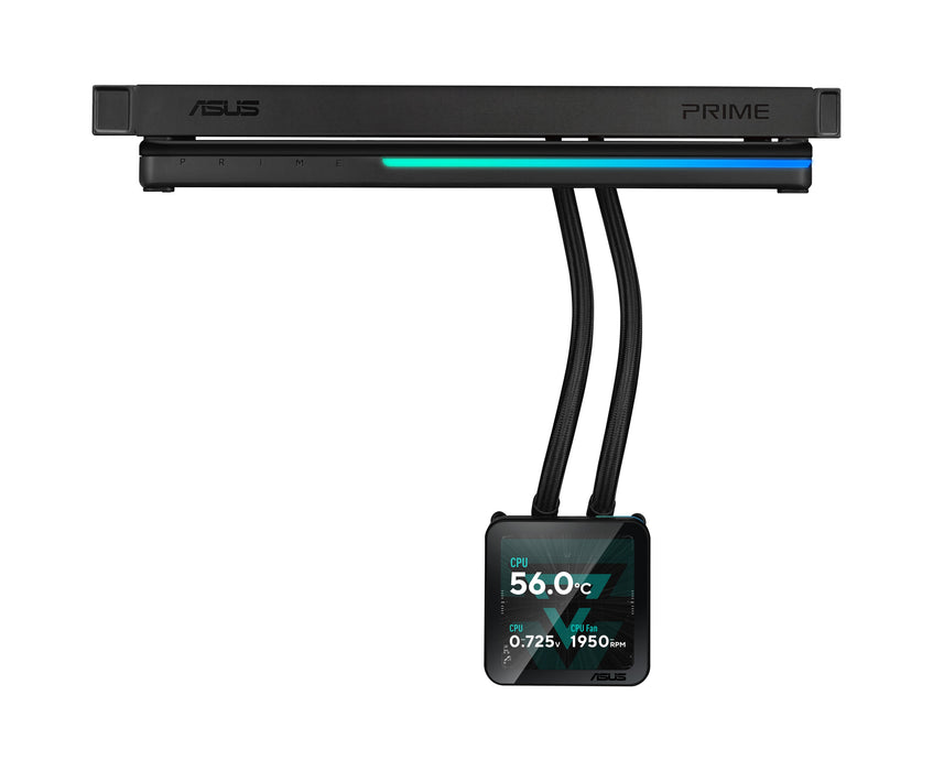 EAN 4711636382526 - ASUS PRIME SLC II 360 ARGB LCD Procesador Sistema de refrigeración líquida todo en uno 12 cm Negro 1 piez imagen 10