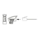 EAN 4004005017786 - Schwaiger TST4215533 cambiador de género para cable TAE-F RJ-45 Negro imagen 4
