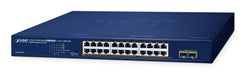 EAN 4711605281416 - PLANET GSW-2620HP switch No administrado 10G Ethernet (100/1000/10000) Energía sobre Ethernet (PoE) 1U Az imagen 1