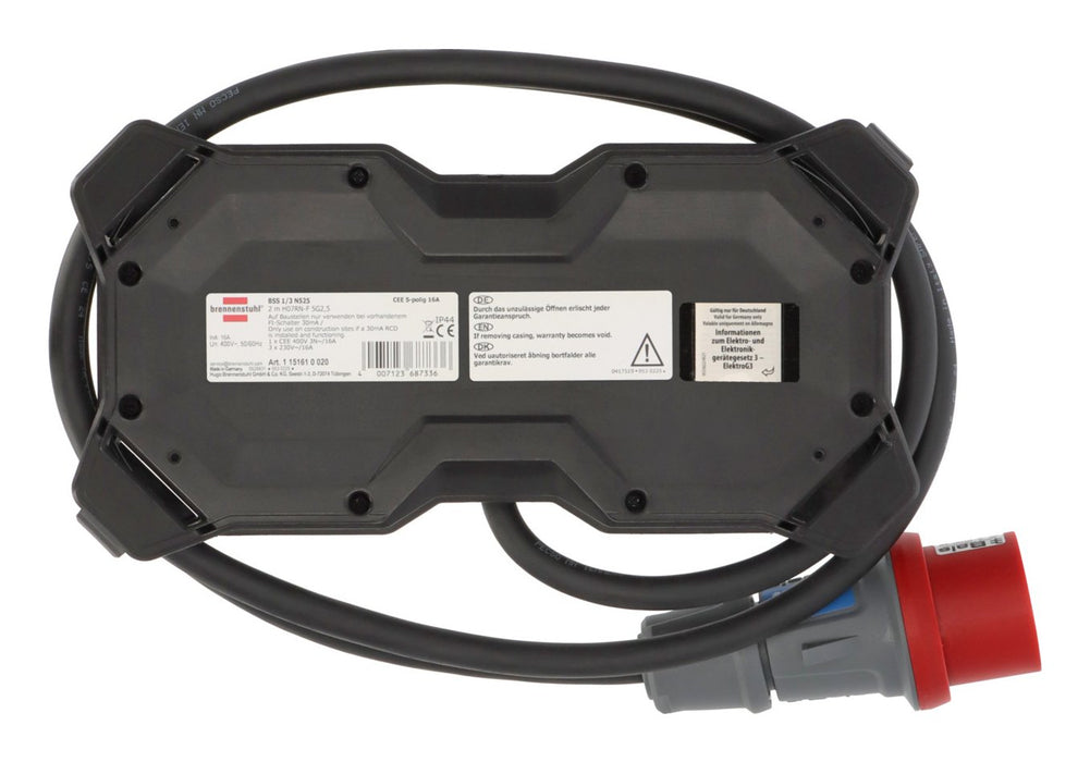 EAN 4007123687336 - Brennenstuhl 1151610020 base múltiple 2 m imagen 4