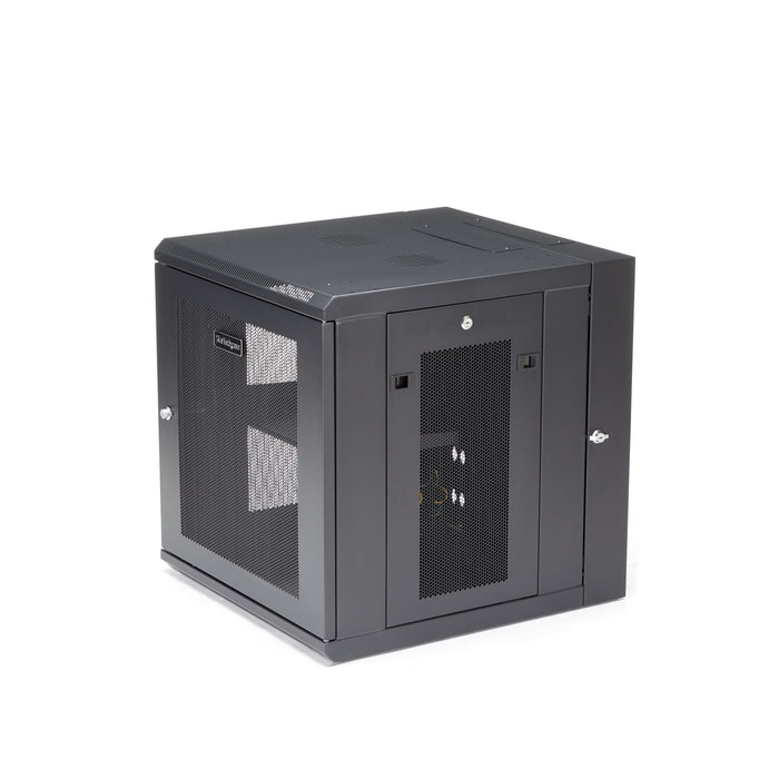 EAN 65030870429 - StarTech.com RK1224WALHM armario rack Bastidor de pared Negro imagen 3