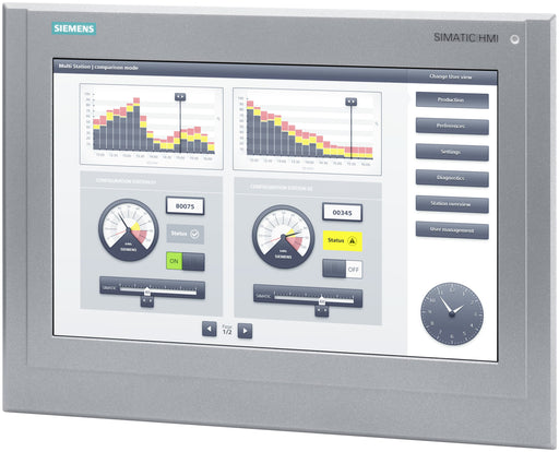EAN 4047623405993 - Siemens 6AV2124-0QC13-0AX0 panel de control táctil 39,1 cm (15.4") 800 x 1280 Pixeles imagen 1