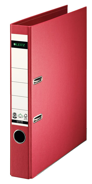 EAN 4002432102907 - Leitz 10080025 carpeta de cartón A4 Rojo imagen 1