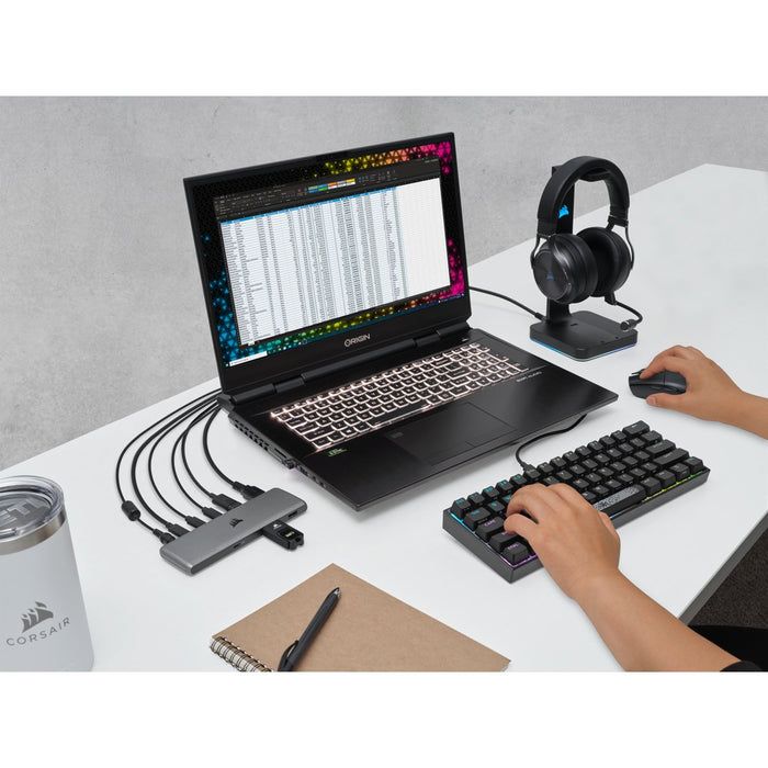 EAN 840006646464 - Corsair USB100 USB 3.2 Gen 1 (3.1 Gen 1) Type-C Negro imagen 11