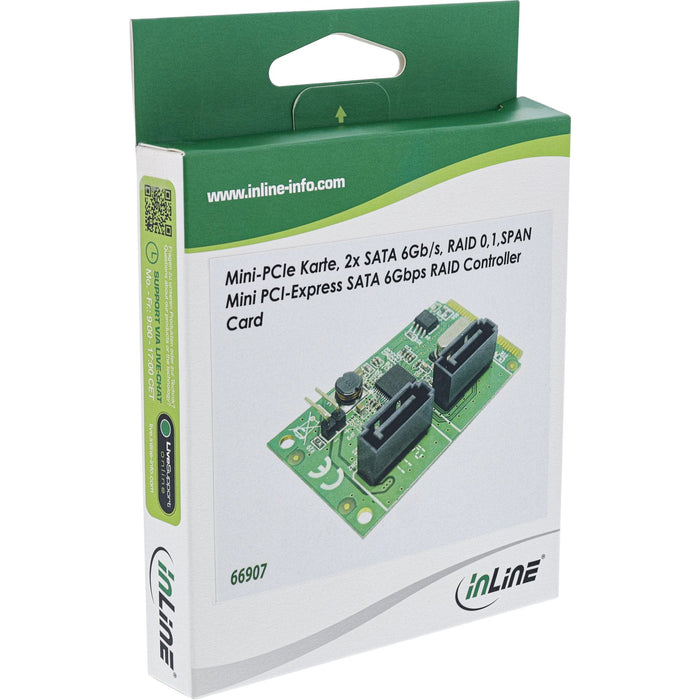 EAN 4043718220656 - InLine 66907 tarjeta y adaptador de interfaz Interno SATA imagen 3