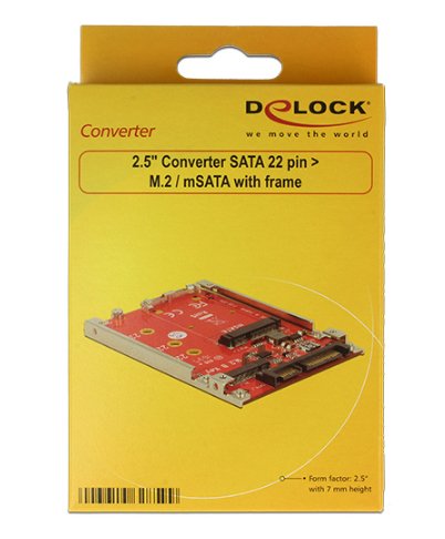 EAN 4043619628599 - DeLOCK 62859 tarjeta y adaptador de interfaz Interno M.2, mSATA imagen 4