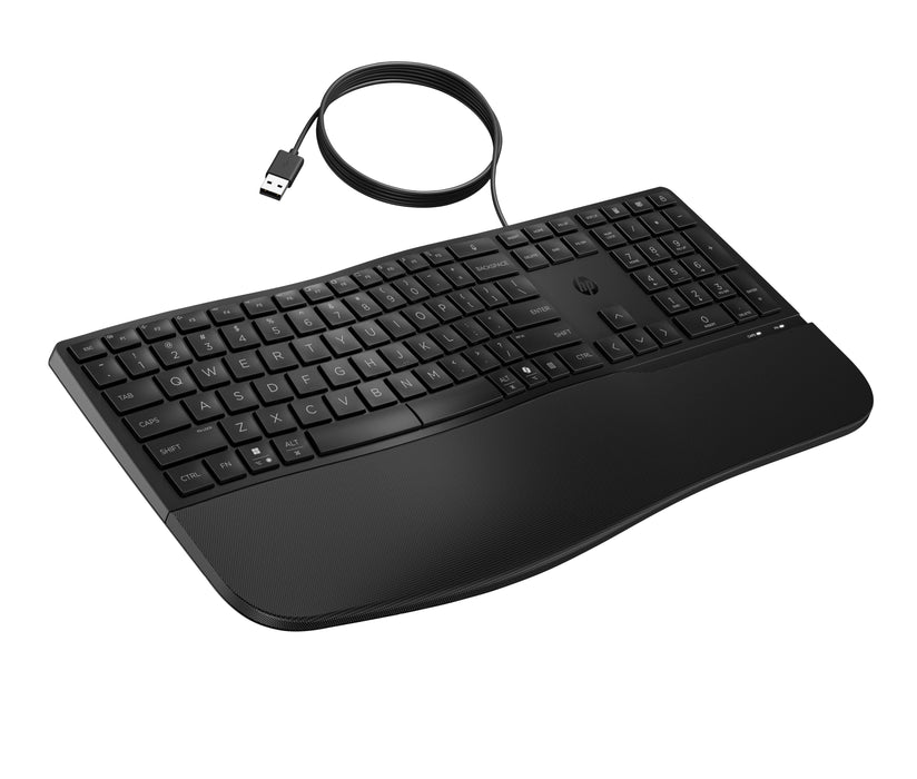 EAN 0197498232683 - HP 485 Comfort Wired Keyboard teclado Oficina USB Negro imagen 2