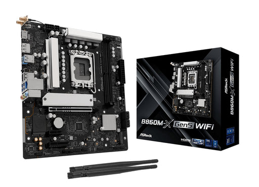 EAN 4711581490734 - Asrock B860M-X Gen5 WiFi Intel B860 LGA 1851 (Socket V1) micro ATX imagen 1